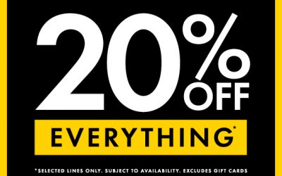 20% OFF at Peacocks