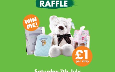 Raffle in-store at Card Factory for Macmillan Cancer Support