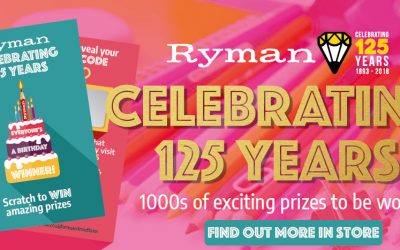 Happy Birthday Ryman Stationery