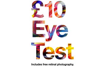 £10 Eye Test at Vision Express