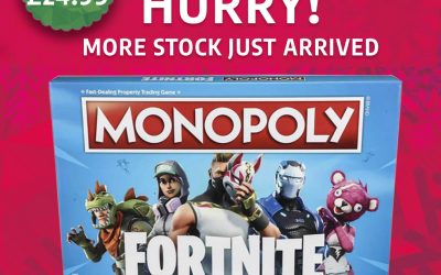 Fortnite Monopoly at Ryman Stationery