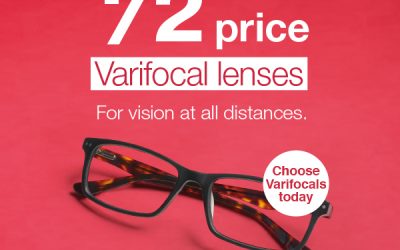 Half Price Varifocal Lenses at Vision Express