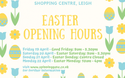 Easter Weekend – Centre Opening Hours