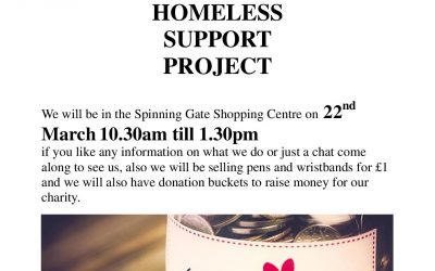 Homeless Support Project Leigh – Information Event